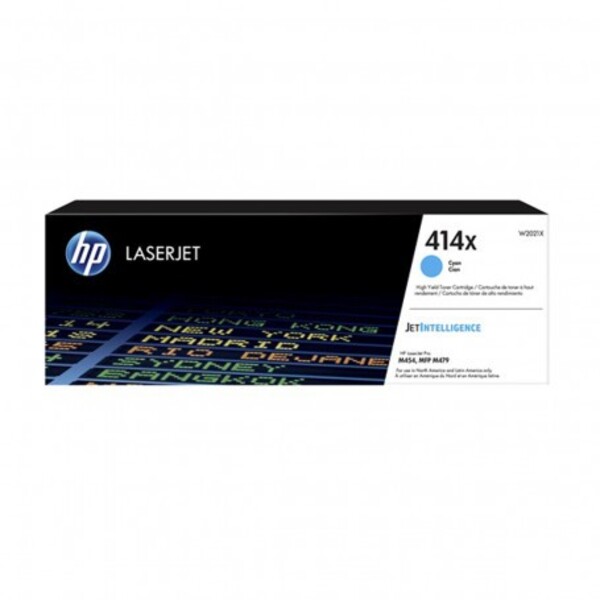 Toner Hp W2021X- 414x Ciano - Original 6k