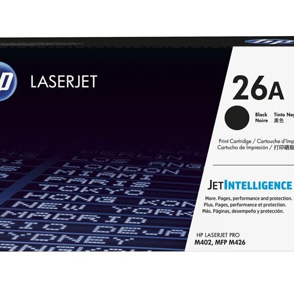 Toner Laserjet Mono Hp Suprimentos Cf226ab Hp 26a Preto M402n