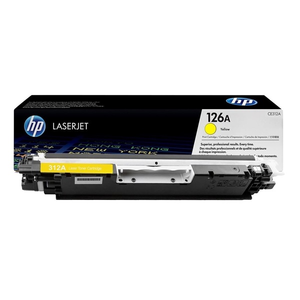 Toner Original Hp 126a Amarelo  Ce312a Laserjet