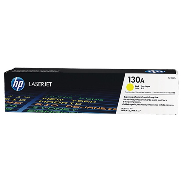 Toner Original Hp 130a Cf352a Amarelo P/ Laserjet M176n, M177