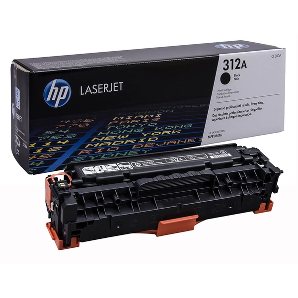 Toner Original Hp 312a Cf380a / Cf380ab Preto M476dw M476nw M