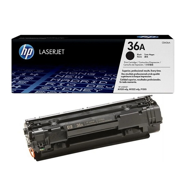 Toner Original HP 36a Preto Laserjet Cb436ab Para Hp Laserjet