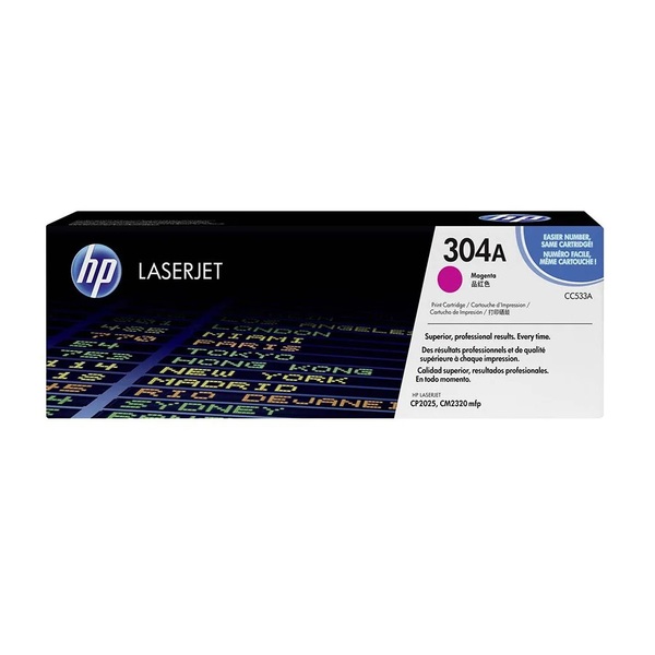 Toner Original Hp Cc533a 304a Magenta Cp2025dn Cm2320n Cm2320