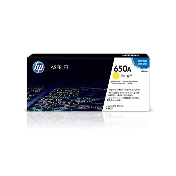 Toner Original Hp Ce272a M750 Cp5525 650a Amarelo