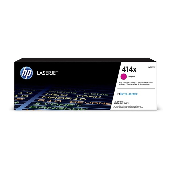 Toner Original Hp W2023x Magenta 414x Laserjet M454 M479