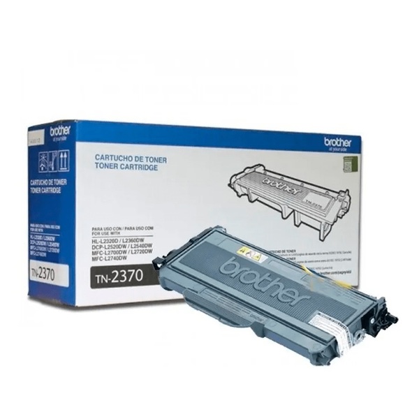 Toner Original Preto Brother Tn2370 / Tn-2370 Para Laserjet S