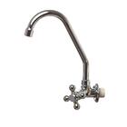 Torneira 1168 C-52 1/4 Volta Metal Cozinha Bica Móvel Parede