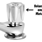 Torneira 1194 Lavatório Bancada C50 Metal Luxo Casagrande Mun