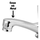 Torneira 1194 Lavatório Bancada C50 Metal Luxo Del Metais Mul