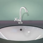 Torneira 1195 Bica Móvel Lavatório Metal - C33