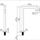 Torneira 1/4 De Volta Bica Alta Cubo