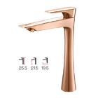 Torneira 1/4 De Volta Bica Alta Rose Gold Lx702rg - Lexxa