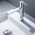 Torneira 1/4 Volta Gowff Cromada Mod. Redondo Baixo Bica Giro