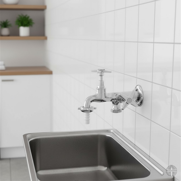 Torneira 2 em 1 Master para Tanque e Máquina - CasaGrande Mun