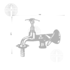 Torneira 2 em 1 para Tanque e Máquina de Lavar com Abertura d