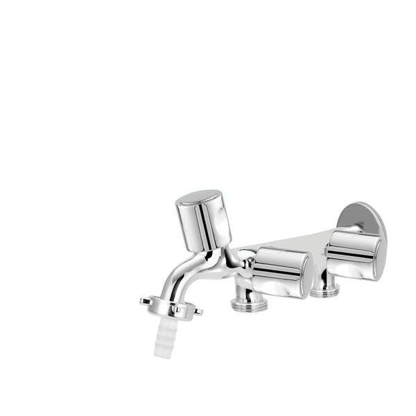 Torneira 3 Saídas Para Tanque, Máquina, Tanquinho, Lava E Sec