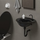 Torneira Abs Bica Móvel Lavatório Mesa Lavabo Banheiro Preta