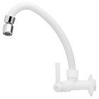 Torneira Abs Cozinha Bica Móvel Giratória Parede Ba01 Doan