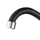 Torneira Abs Cozinha Parede Giratória Preta Pc01l Doan