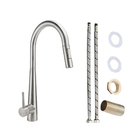 Torneira Aço Inox Cromado Ducha Quente e Frio 360°