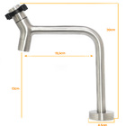 Torneira Aço Inox Escovado 304 Mesa Baixa – Rmy225