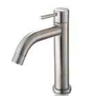 Torneira Agua Fria Para Lavatório 1/4 De Volta - Aço Inox Esc