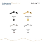 Torneira Água Fria Parede Vercci Dourado Escovado