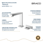 Torneira Água Fria Vercci Cromado