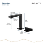 Torneira Água Fria Vercci Preto