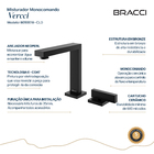 Torneira Água Fria Vercci Preto