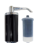 Torneira Aladim Metal Inox Com Filtro Preto Flexível Preta Ch