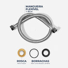 Torneira Alta De Água Fria Para Banheiro (murat Preta)