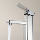 Torneira Alta De Banheiro Cromada Misturador Monocomando