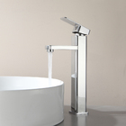 Torneira Alta De Banheiro Cromada Misturador Monocomando