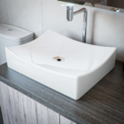 Torneira alta pia cuba sobrepor 1/4 de volta metal cromado lu