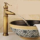 Torneira Alta Vintage Retrô Monocomando Bronze Antigo