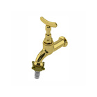 Torneira Amarela De Jardim / Tanque Para Mangueira Com Bico