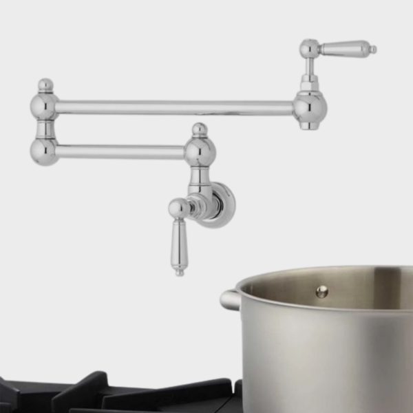 Torneira Articulável Vintage Retrô Cromada