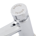 Torneira Automática para Pia de Banheiro Bica Baixa Cromada Alfa LEED Pressmatic Docol