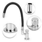 Torneira Automática Cozinha De Mesa Tubo Gourmet Preto/black