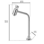 Torneira Automática De Mesa Bica Média