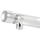 Torneira Automática Lavatório/banheiro Parede Reta Metal