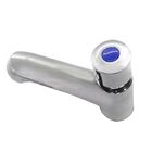 Torneira Automatica Pressão Aço Inox Banheiro Comercio Mesa