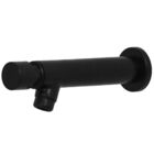 Torneira Automática Preta Luxo Metal Banheiro Lavabo Parede