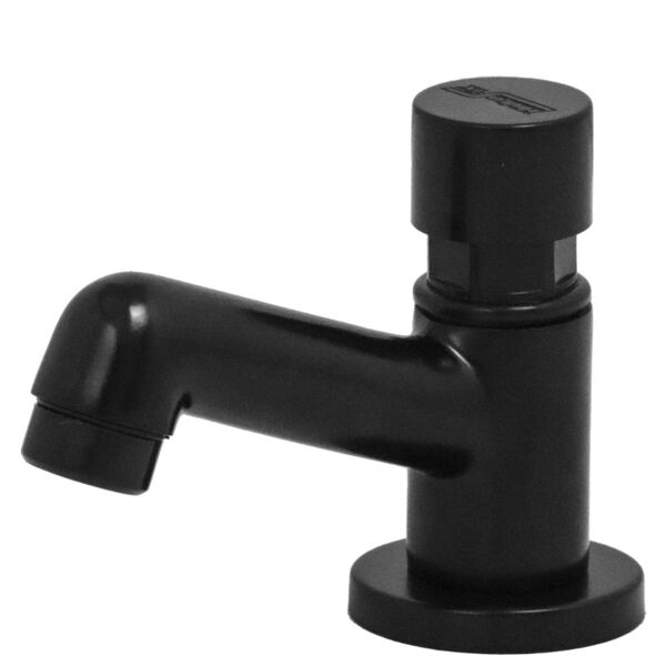 Torneira Automática Preta Luxo Metal Banheiro Lavabo Pia