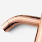 Torneira Baixa De Água Fria Para Banheiro (murat Rosé Gold)