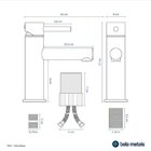 Torneira Baixa Para Banheiro Monocomando 17x16cm Ohio Bela Me