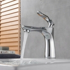 Torneira Bancada Banheiro Metal Curta Cromada - Modelo Twiste