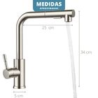 Torneira Bancada Cozinha Gourmet Moncomando Misturador Mangue