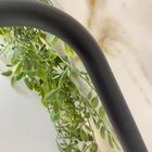 Torneira Bancada Cuba Alta Preta Quadrada Fort Metais